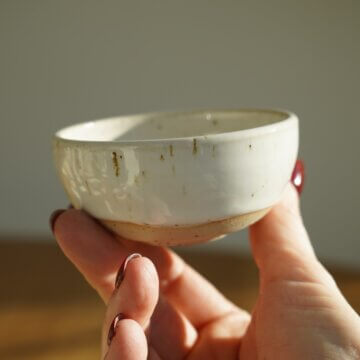 smallest bowls white