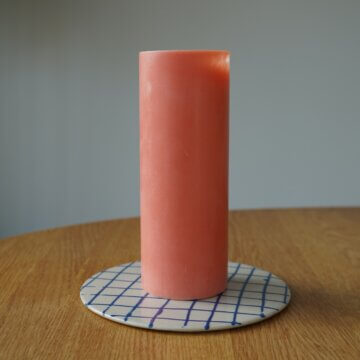 flat plates checks blue