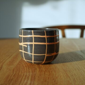 Espresso cup on off piece